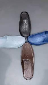 Sandal Sepatu Karet Selop Pria Casual Anti Licin Lentur Murah Promo TamaraLine 201