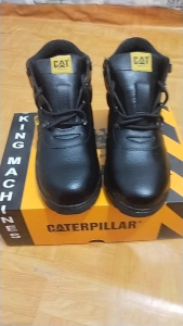 Sepatu Boot Pria  Sepatu Safety Ujung Besi Terbaru Sepatu Safety Kulit Sintetis Import