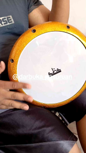 DARBUKA GRADE A SOMBATY FULL GLITER SIZE 9 INCI