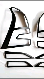 Garnish Cover List Lampu Belakang Toyota Avanza Xenia Veloz 2019 2021 Hitam Doff