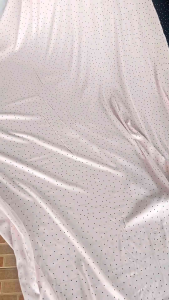 Kain Twil Rayon Motif Polkadot Kualitas Premium Harga Setengah Meter