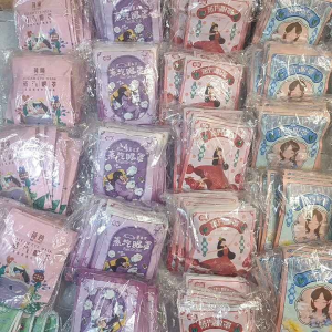 Mặt Nạ Mắt Nóng Họa Tiết Giảm Mỏi Mắt Căng Thẳng Thư Giãn Ngủ Ngon Gói 1 Miếng