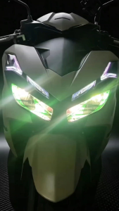 HONDA CLICK 125i V4 TOOTHLESS EYE HEADLIGHT DECAL STICKER TINT PROTECTOR