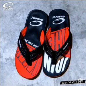 รองเท้าแตะหนีบ Gambol 11331 กรมส้ม Graffiti 36-44 เทาดำ เหลือง แดง ราคา 11331