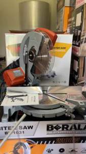 เลื่อยองศา 10 นิ้ว ทองแดง 100% กำลัง 2200W ตัดไม้ ตัดเหล็ก ตัดอลูมิเนียม แถมใบเลื่อย ตัดไม้