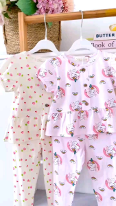 LightShine 0-6y Miwoo Kids Terno For Baby And Girls/Terno Puff sleeve & Pants For Girl/Casual Clothes For Girl