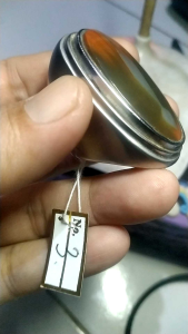 Batu Garut Motif Gambar Unik dan Antik Natural kode 3/44