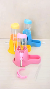 1 SET STAND + BOTOL UK 80ML TEMPAT MINUM HAMSTER 2IN1- KODE1