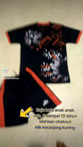 Baju Stelan Bola AnakKaos Olahraga Badminton Bulutankis Bola Volly