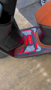 Karpet Honda STYLO 160 Rubber Karet Premium Tebal Anti Slip Presisi