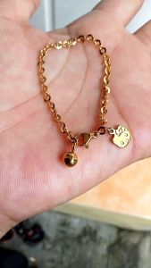 Gelang Anak Titanium Gold