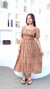 DASTER PUTRI BALI - DASTER BALI SONYA - LONGDRESS MOTIF