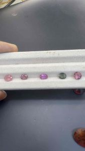 Genuine Gemstone Tourmaline Gemstone (Natural Tourmaline) Oval Round 100%Natural