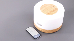 Humidifier Diffuser Aroma Terapi Kesehatan 500ml / Air Humidifier Aromatherapy 7 Color 500ml Remote - HUMI 2467