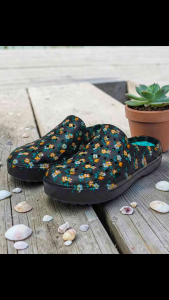 Floral Pattern Rubber Sandal Clogs Lightweight Size 36-41
