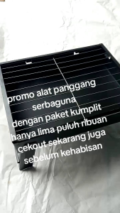 PROMO paket pemanggang serbaguna / Alat Panggang portable / panggangan sate arang