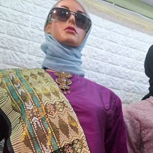 Baju Kurung Taveta dan Set Selendang: Real Pic