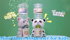 Mini Water Dispenser for Kids Cartoon Water Machine Kids Drinking Water Fountains Toys for Kids