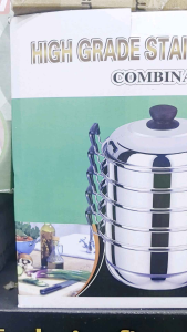 High Grade Stainless Steel Combination Series 5Pcs Pot Set