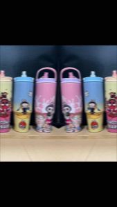 แก้วสแตนเลส304เก็บอุณหภูมิลาบูบู้ แก้วหูหิ้วlabubu เยติเก็บความเย็น