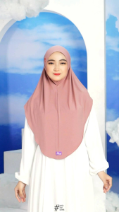 Promo-couple sepasang Jilbab hijab kerudung bergo krudung wanita dewasa ibu anak non tanpa pet jumbo jersey instan terbaru terlaris terkini modern kekinian viral 2025 aliza Arrafi cantik lebaran idul fitri bahan stella cantik bayar di tempat COD