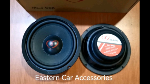 1set 2pcs E Bass MLJ-650 Speaker Bass Mid 6.5inch 200watts Car Audio Speaker Mid Bass