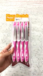 Pisau kecil 1pavk isi 10pcs/pisau ikan/pisau