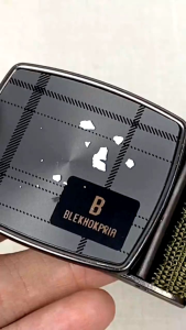 Ikat Pinggang Nylon Canvas Impor Kepala Besi Sabuk Kanvas Kepal Metal Premium