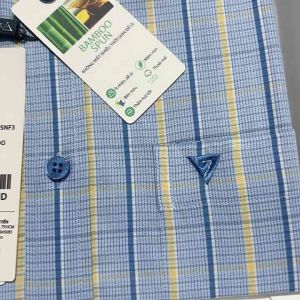 Áo sơ mi viettien ngắn tay lai ngang (1S6919)