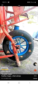 Roda Ring 8 Lengkap As Pendek
