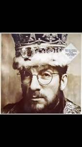 [ แผ่นเสียง Vinyl LP ] Artist :The Costello Show Featuring The Attractions And Confederates Album :  King Of America Cover : NM Disc : VG++ Manufactured : EU Released : 1986 Price : 950