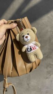 พวงกุญแจไหมพรม พวงกุญแจดอกไม้ พวงกุญแจดอกไม้ถักน่ารัก ที่ห้อยกระเป๋าพวงกุญแจห้อยรถสายยาวแค่ไหนสั่งได้ 1 Ratings