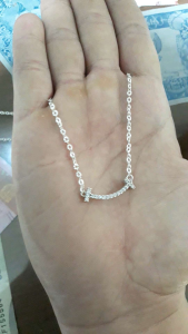 Kalung Dewasa Smile Mata Nori Fancy Ukir (Perak 925)