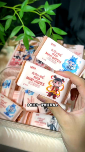 🇲🇾Readystock🇲🇾 mini Cleaning Wet Wipes Travel Mother Kids Baby Disposable Skin Hand Mouth Care Tools Mini 哎小巾手口湿巾