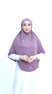 Khimar Jilbab Jumbo Jersey Premium XL Non Pet Tali