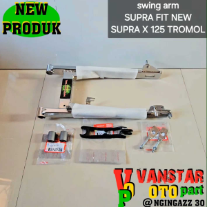 SWING ARM SUPRA X 125 TROMOL SUPRA FIT NEW FIT JUMBO FIT X/S CHROME FULLSET