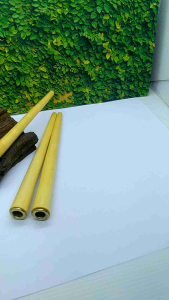 Pipa once klokotan kayu kemuning gading model piramit B256