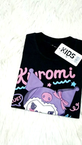 Atasan Baju Anak Perempuan Motif Kuromi & Melody