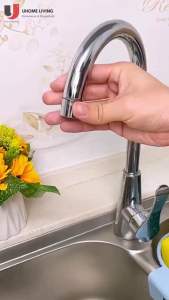 [Local Seller] New Kitchen Water Faucet Pressurized Bubbler Filter Faucet Splash Filter Rotatable Tap Extender Purifier