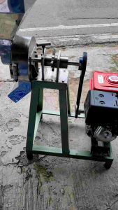 Mesin Giling Bumbu Dapur Stainless 8inch + Mesin Penggerak GX270