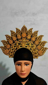 mahkota tari/hiasan kepala/aksesoristari/siger tari