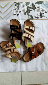 Sandal Jelly Sandal Slop Wanita | Sandal Selop Wanita Jelly Empuk | Sandal Jelly Kepang Gesper Cewek Terbaru 2508-KA