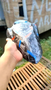 Forged merah biru Spakbor depan BAWAH Beat karbu