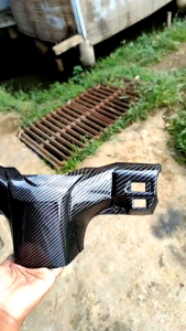 Black Carbon Batok Belakang Beat Karbu