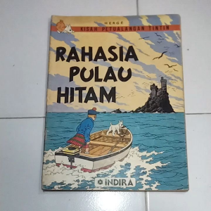 Komik Tintin Indira Rahasia Pulau Hitam