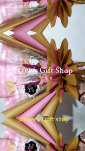 MONEY BOUQUET GIFT READY TO USE INSERT MONEY Free lights