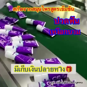 ส่งฟรี‼️CFยาสีฟันแท้💯% แก้อาการปวดฟัน ฟันโยก เหงือกบวมแดงอักเสบ หินปูนหนา  ระงับกลิ่นปากแรง เสียวฟันเหงือกบวมเลือดออกตามไรฟัน ด้วยสารสกัดนำเข้าจากต่างประเทศบางชนิดเกรดพรีเมี่ยม สารสกัดกว่า 9 ชนิด ทำให้CF มีความเข้มข้นสูง แค่แปรงฟันอาการเหล่านั้นก็จะหายไป