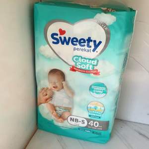 SWEETY PEREKAT CLOUD SOFT NBS40 POPOK BAYI BARU LAHIR