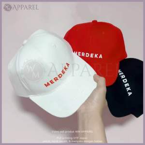 WM APPAREL Topi baseball Merdeka Indonesia 17 Agustus Graphic Premium quality fabric