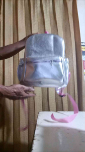 tas ZAYLIN | tas ZAYLIN ORI | tas ransel silver | tas gendong | tas sekolah | tas ransel muat buku LKS | tas terbaru | tas ransel kekinian | tas remaja